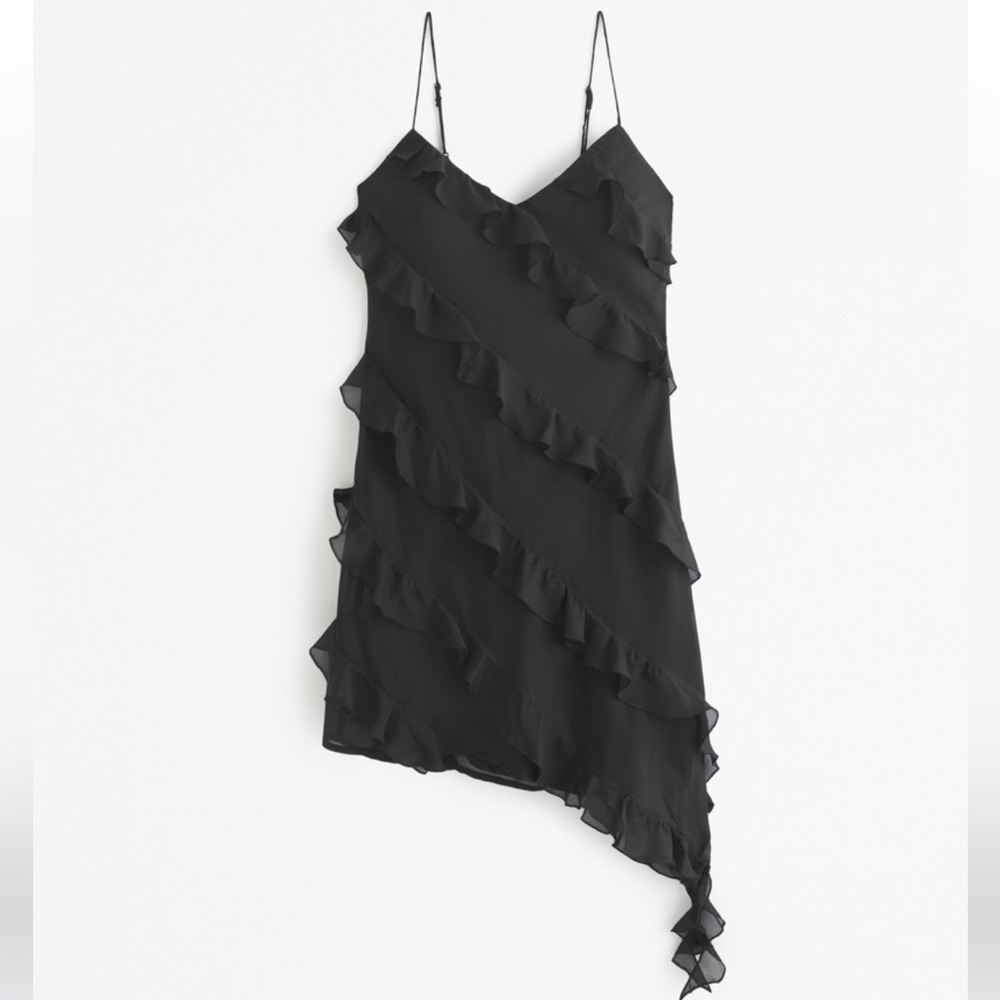 A&F Ruffle Mini Dress - Picture 3 of 7